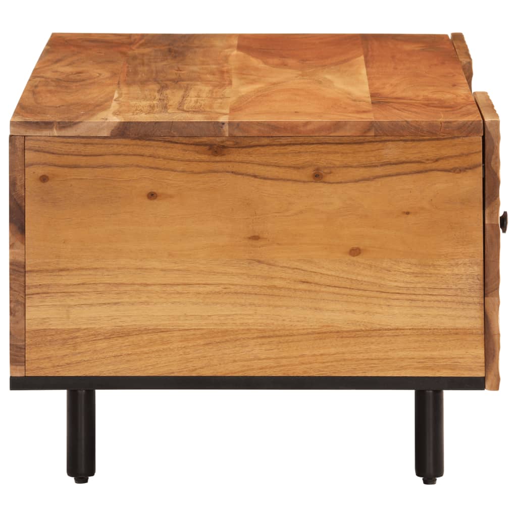 Table basse 100x54x40 cm bois massif d'acacia - XIOS