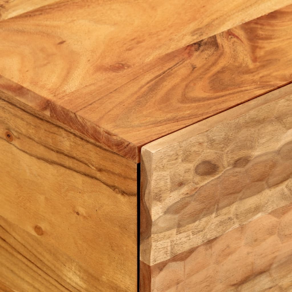 Table basse 100x54x40 cm bois massif d'acacia - XIOS