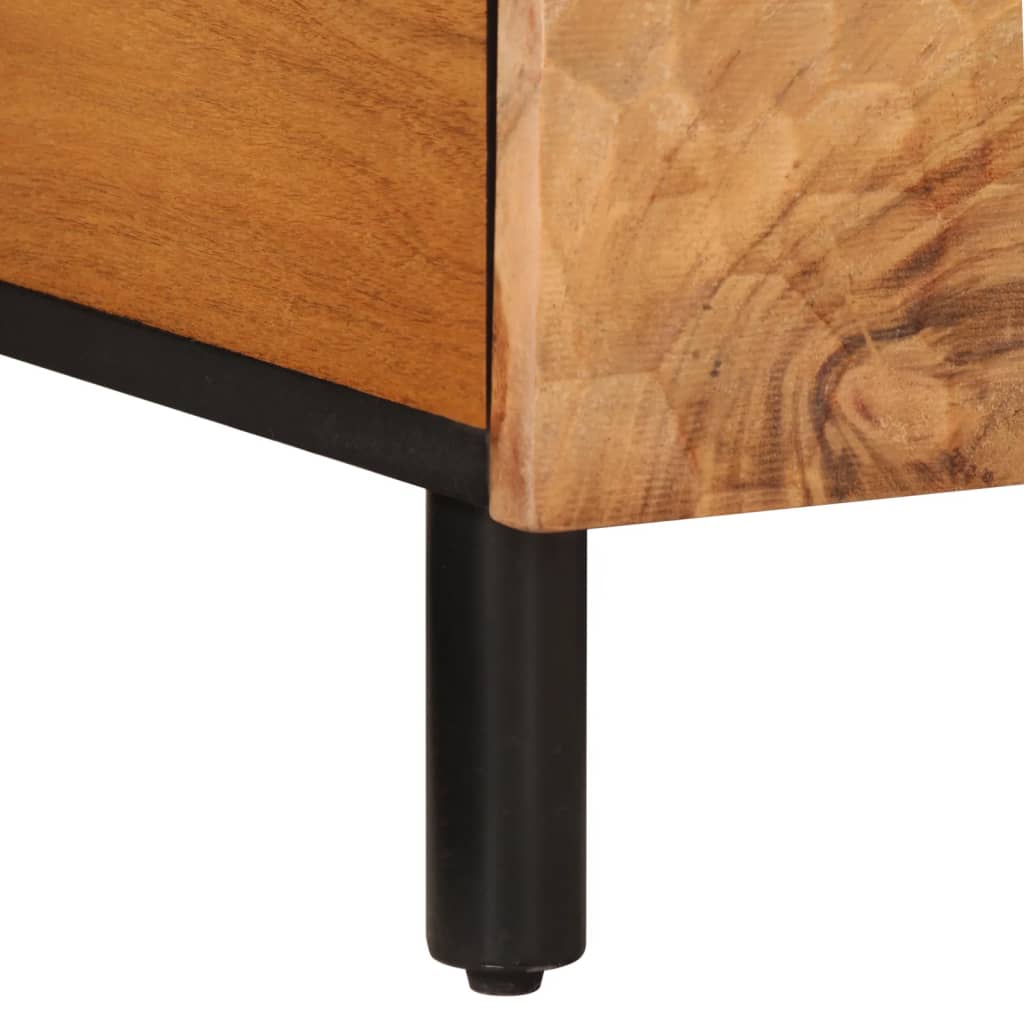 Table basse 100x54x40 cm bois massif d'acacia - XIOS