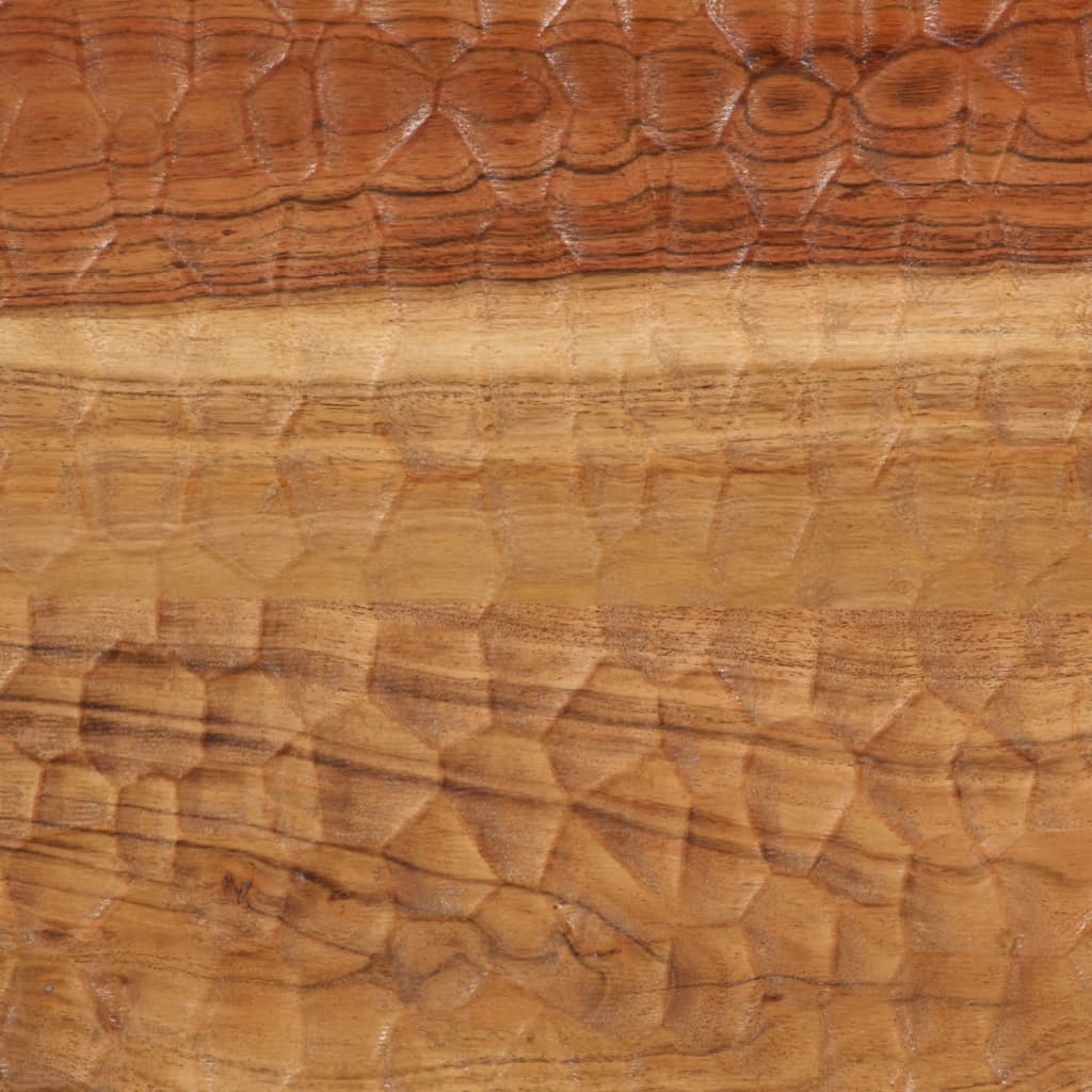 Table basse 80x54x40 cm bois massif d'acacia - XIOS