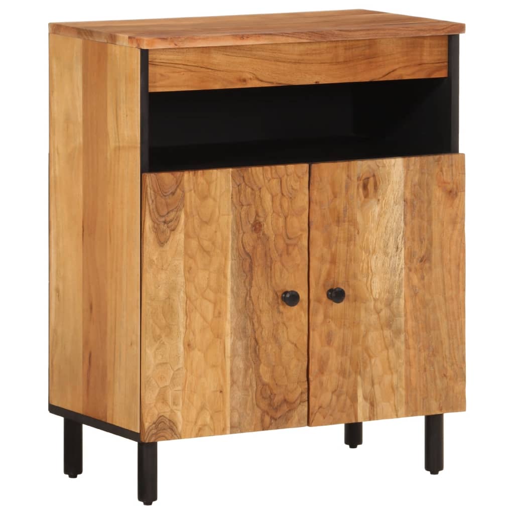 Armoire latérale 60x33x75 cm bois massif d'acacia - XIOS