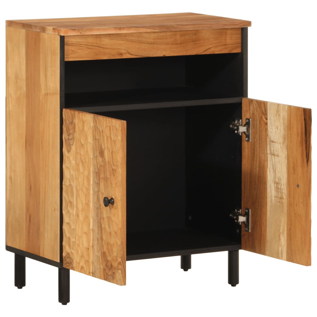 Armoire latérale 60x33x75 cm bois massif d'acacia - XIOS