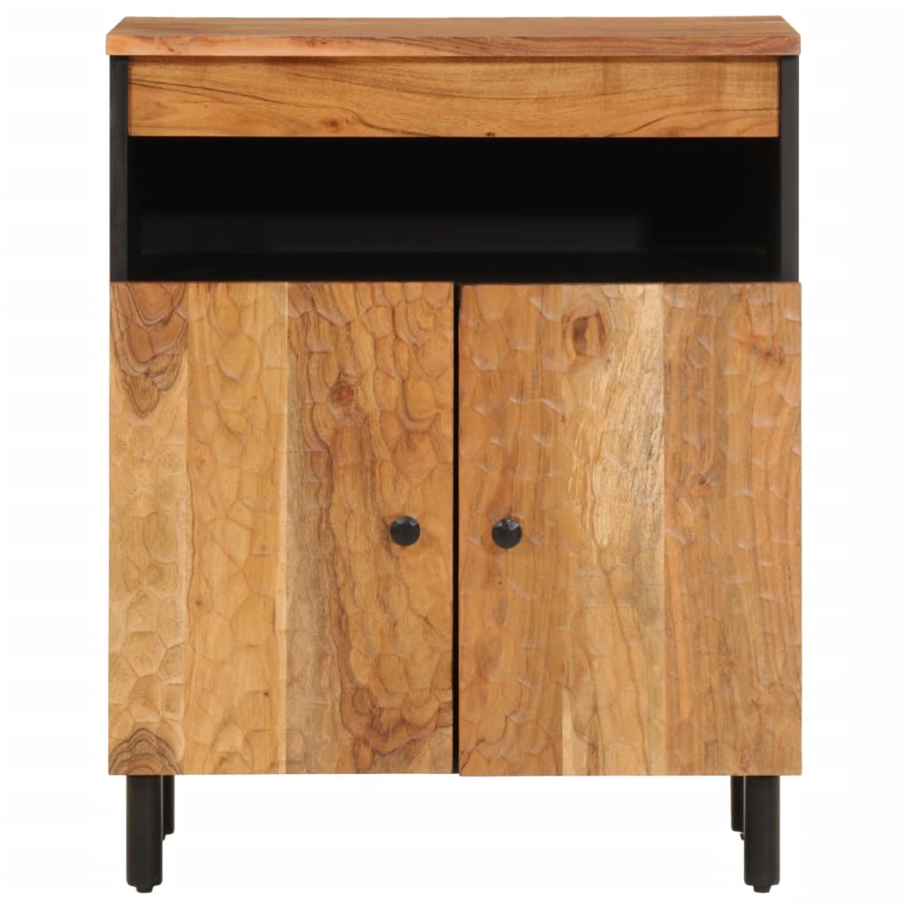 Armoire latérale 60x33x75 cm bois massif d'acacia - XIOS