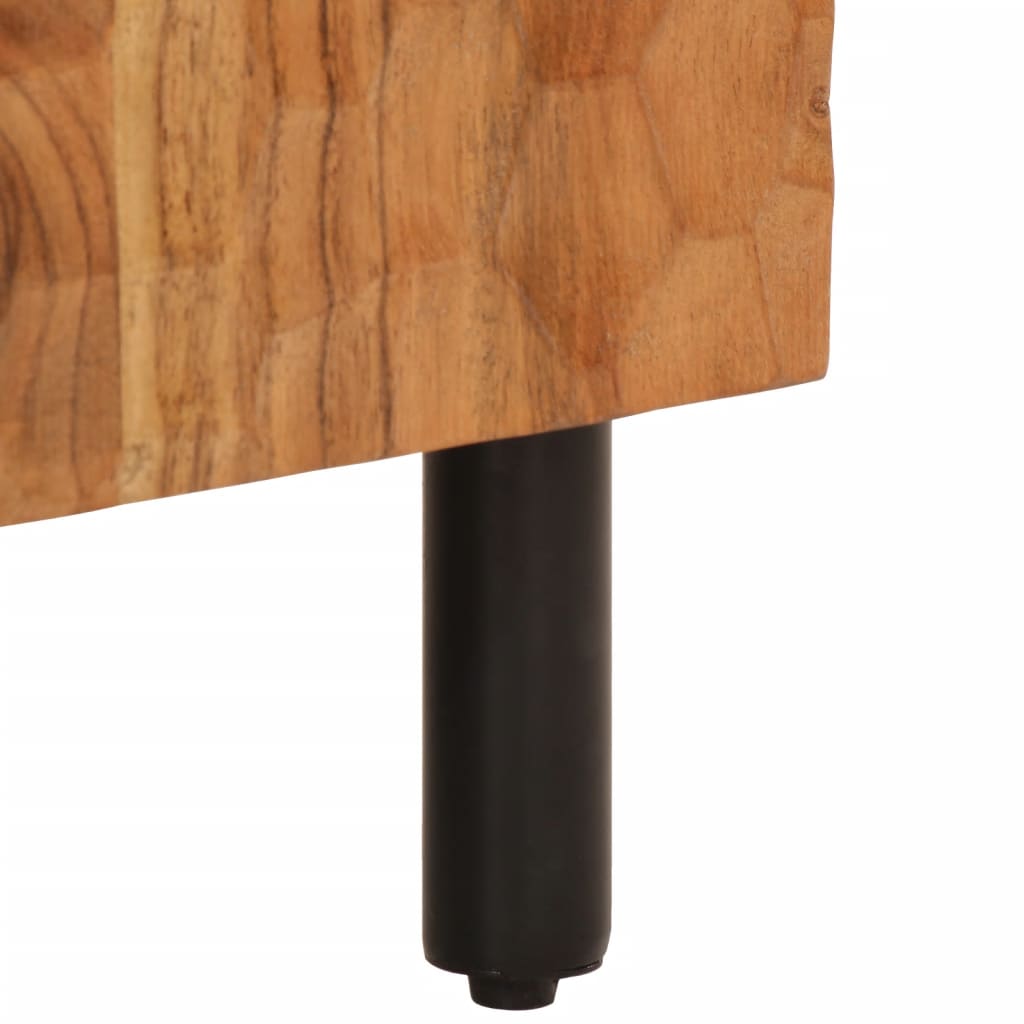 Armoire latérale 60x33x75 cm bois massif d'acacia - XIOS