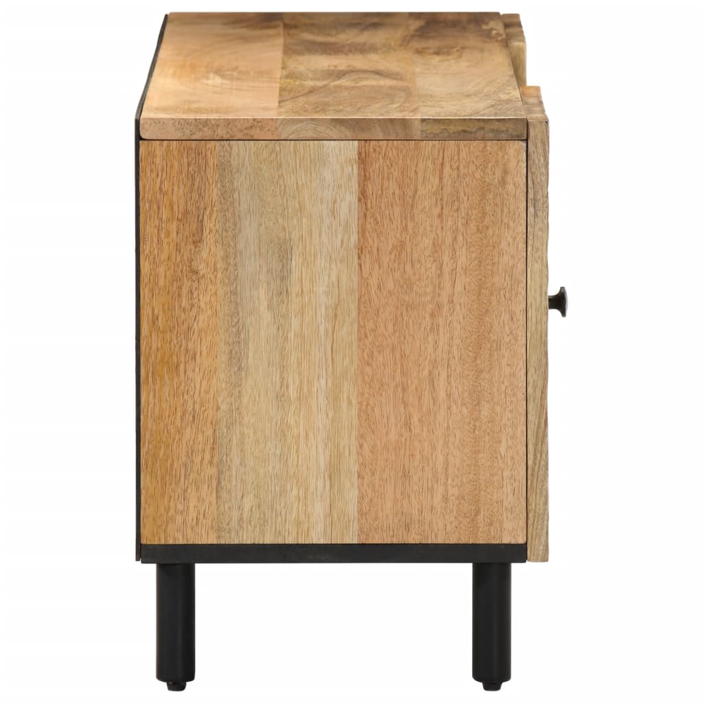 Meuble TV 105x33x46 cm Bois massif de manguier Meubles TV vidaXL   