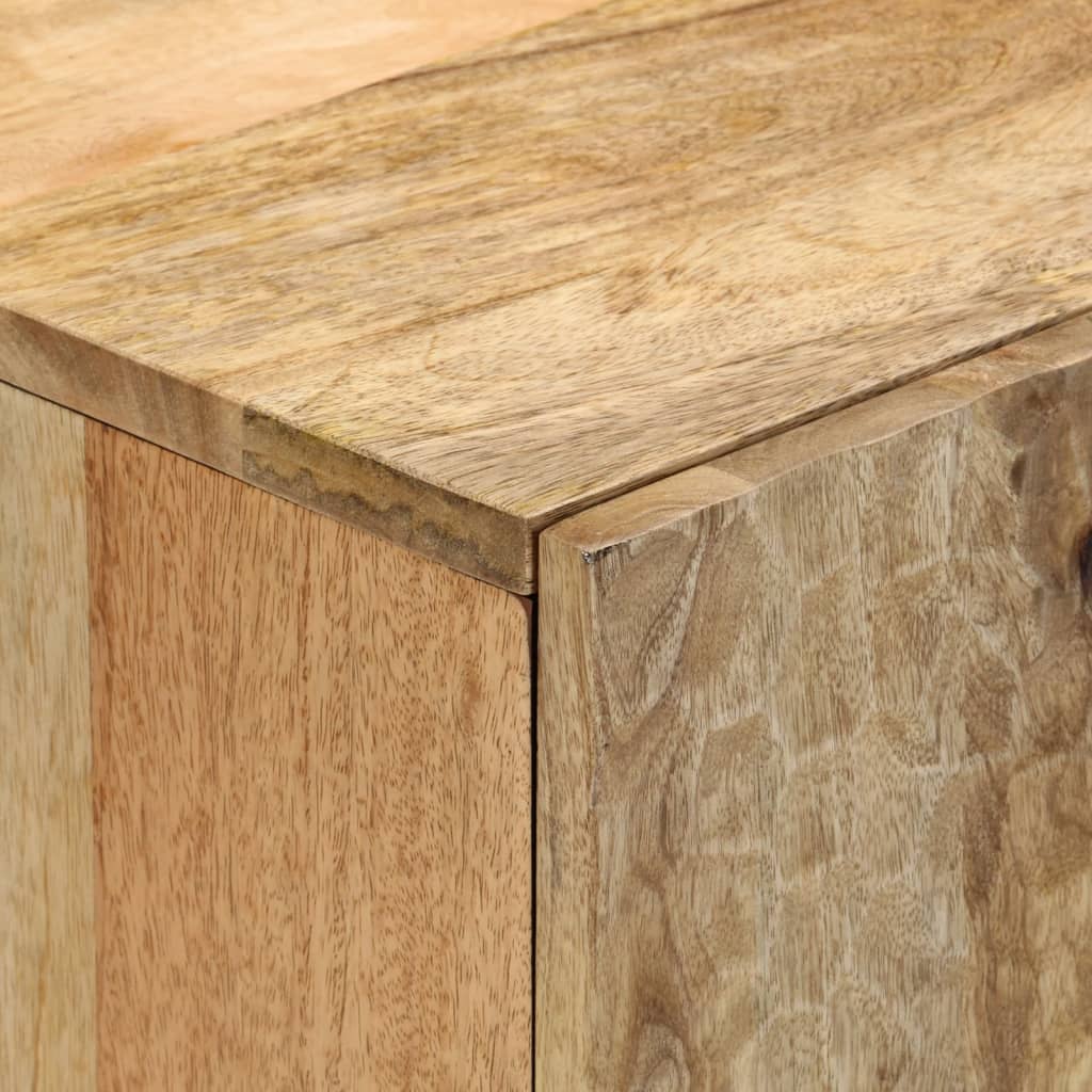 Meuble TV 105x33x46 cm Bois massif de manguier Meubles TV vidaXL   