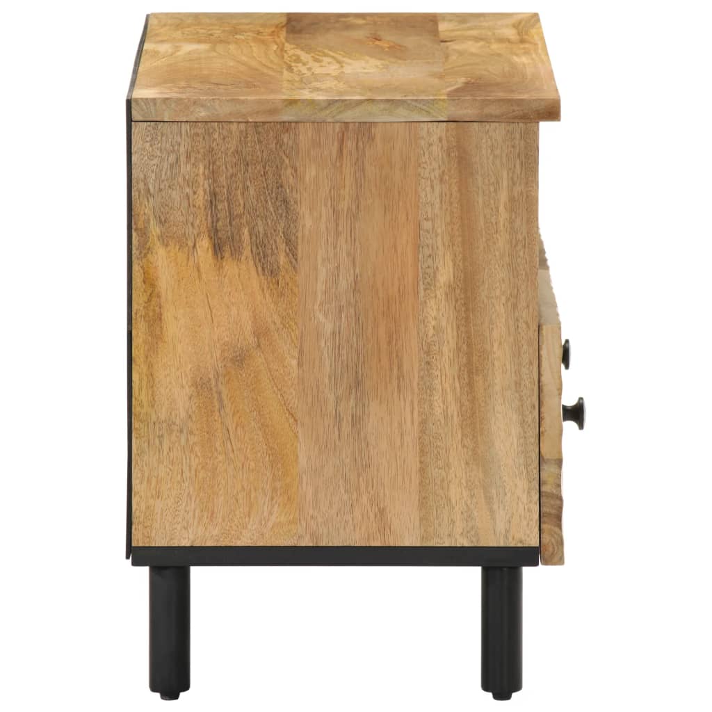 Meuble TV 70x33x46 cm Bois massif de manguier Meubles TV vidaXL   