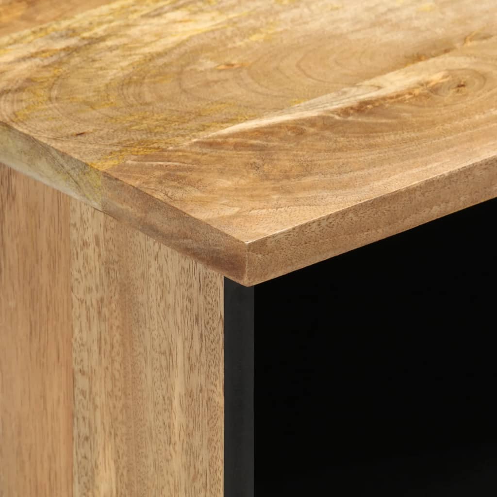 Meuble TV 70x33x46 cm Bois massif de manguier Meubles TV vidaXL   
