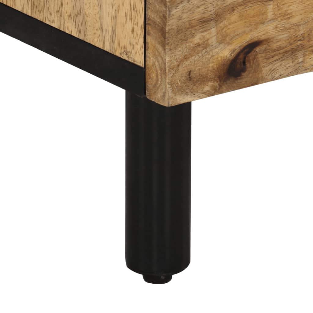 Meuble TV 70x33x46 cm Bois massif de manguier Meubles TV vidaXL   