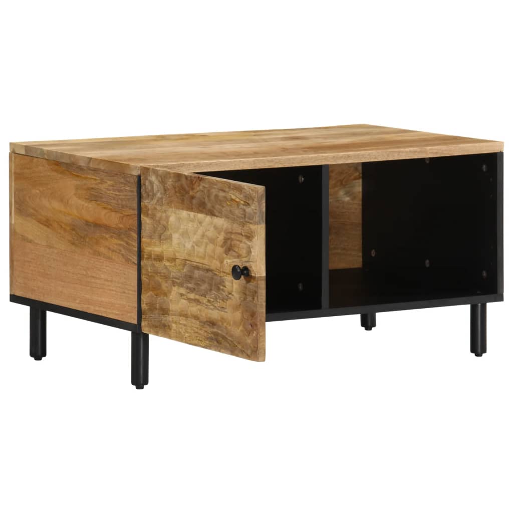 Table basse 80x50x40 cm bois de manguier massif - XIOS