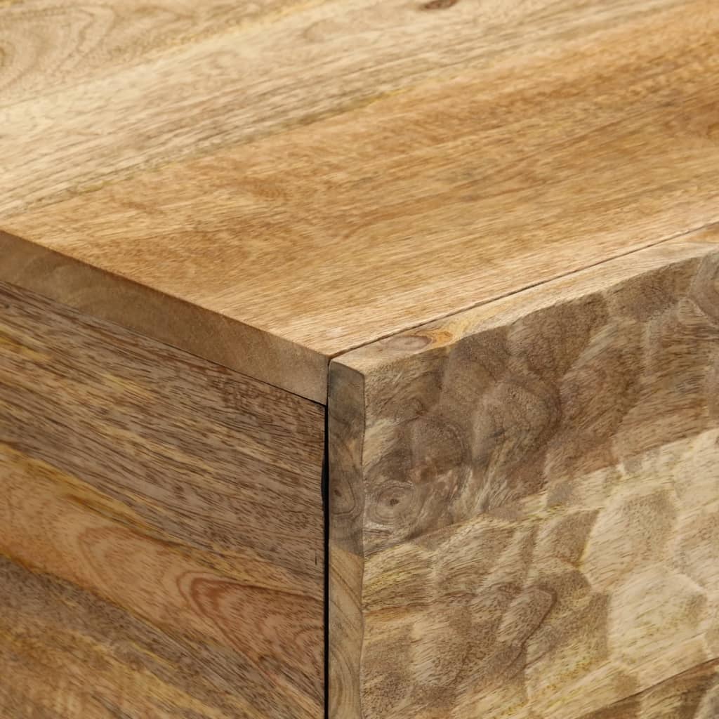 Table basse 80x50x40 cm bois de manguier massif - XIOS