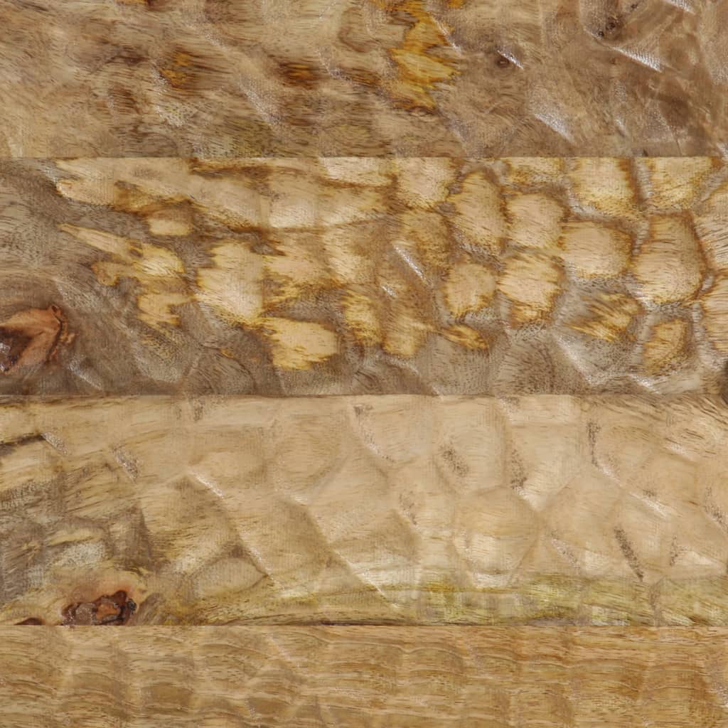 Table basse 80x54x40 cm bois de manguier massif - XIOS