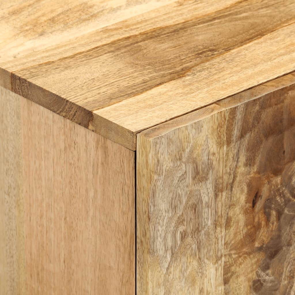 Meuble TV 105x33x46 cm Bois massif de manguier Meubles TV vidaXL   