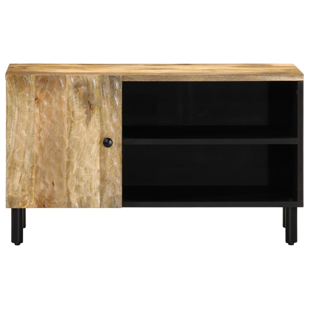 Meuble TV 80x31x46 cm bois massif de manguier - XIOS