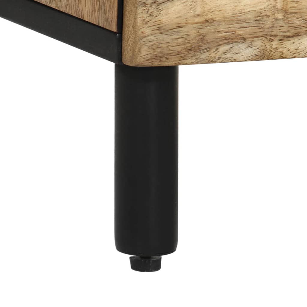 Armoire latérale 40x33x75 cm bois massif de manguier - XIOS