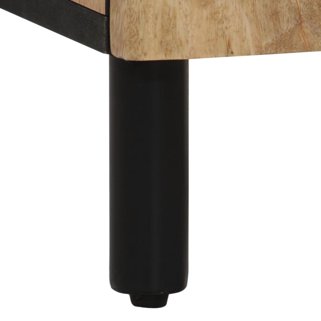 Armoire latérale 40x33x75 cm bois massif de manguier - XIOS