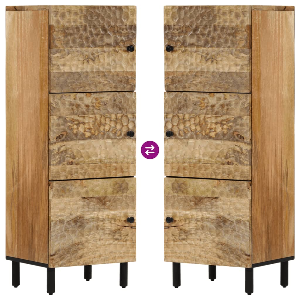 Buffet 40x33x110 cm bois de manguier massif - XIOS