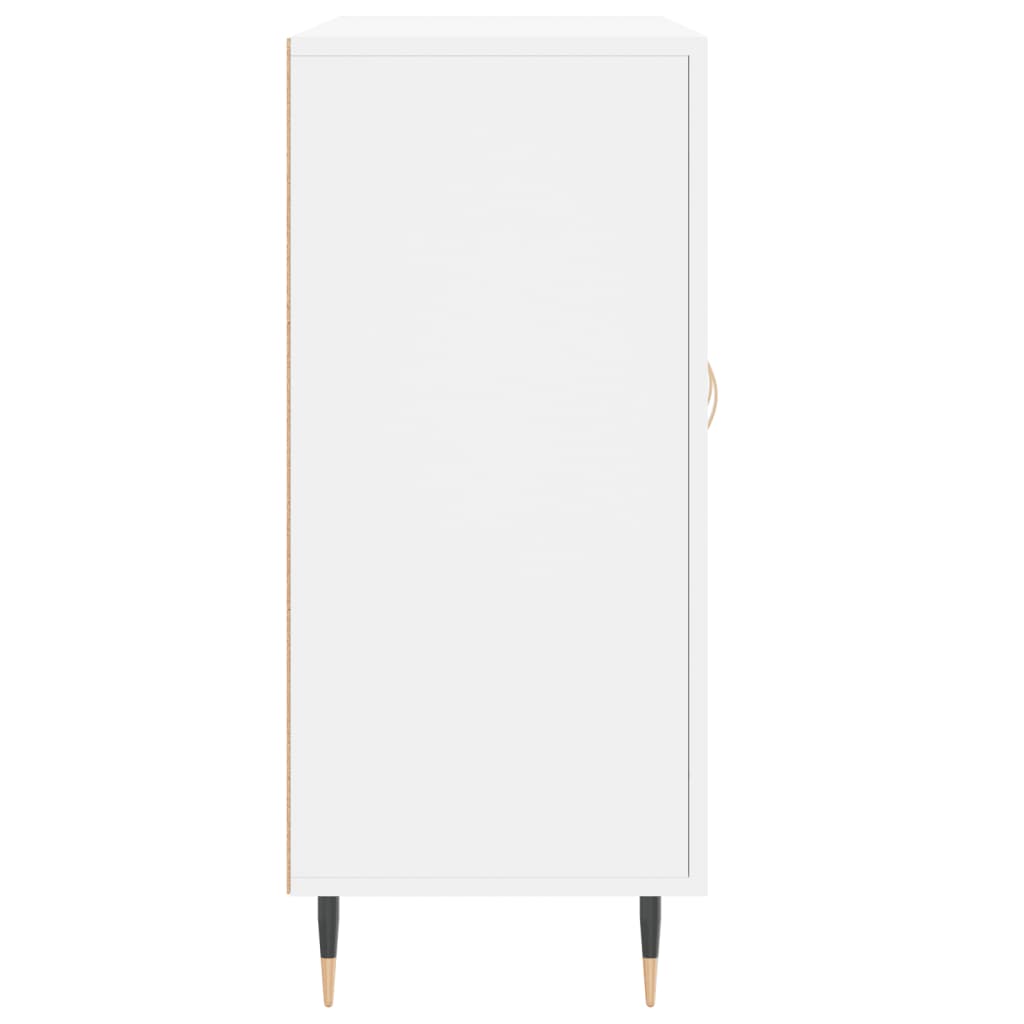 Buffet blanc 90x34x80 cm bois d'ingénierie - XIOS