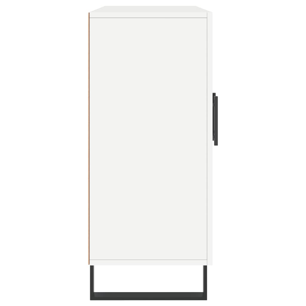 Buffet blanc 90x34x80 cm bois d'ingénierie - XIOS