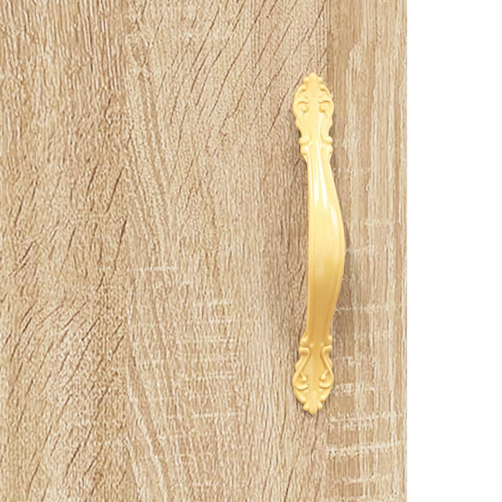 Buffet chêne sonoma 100x36x60 cm bois d'ingénierie - XIOS