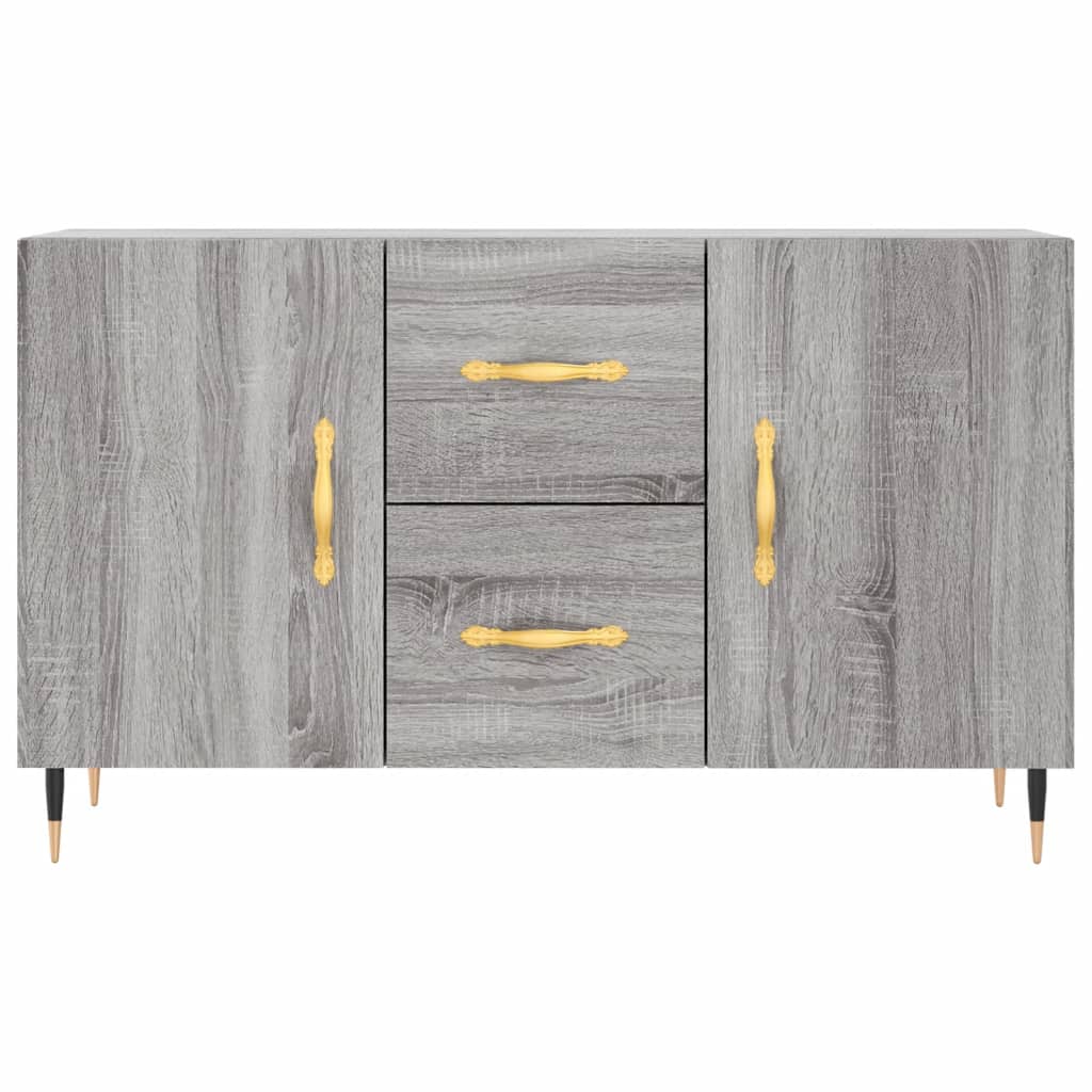 Buffet sonoma gris 100x36x60 cm bois d'ingénierie - XIOS