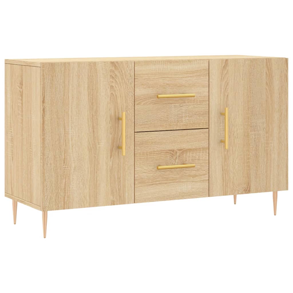 Buffet chêne sonoma 100x36x60 cm bois d'ingénierie - XIOS