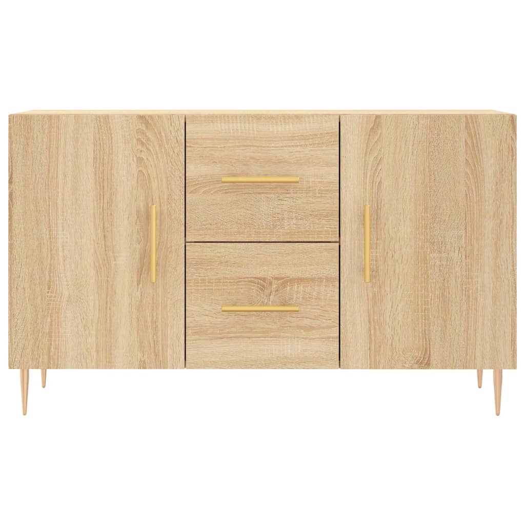 Buffet chêne sonoma 100x36x60 cm bois d'ingénierie - XIOS