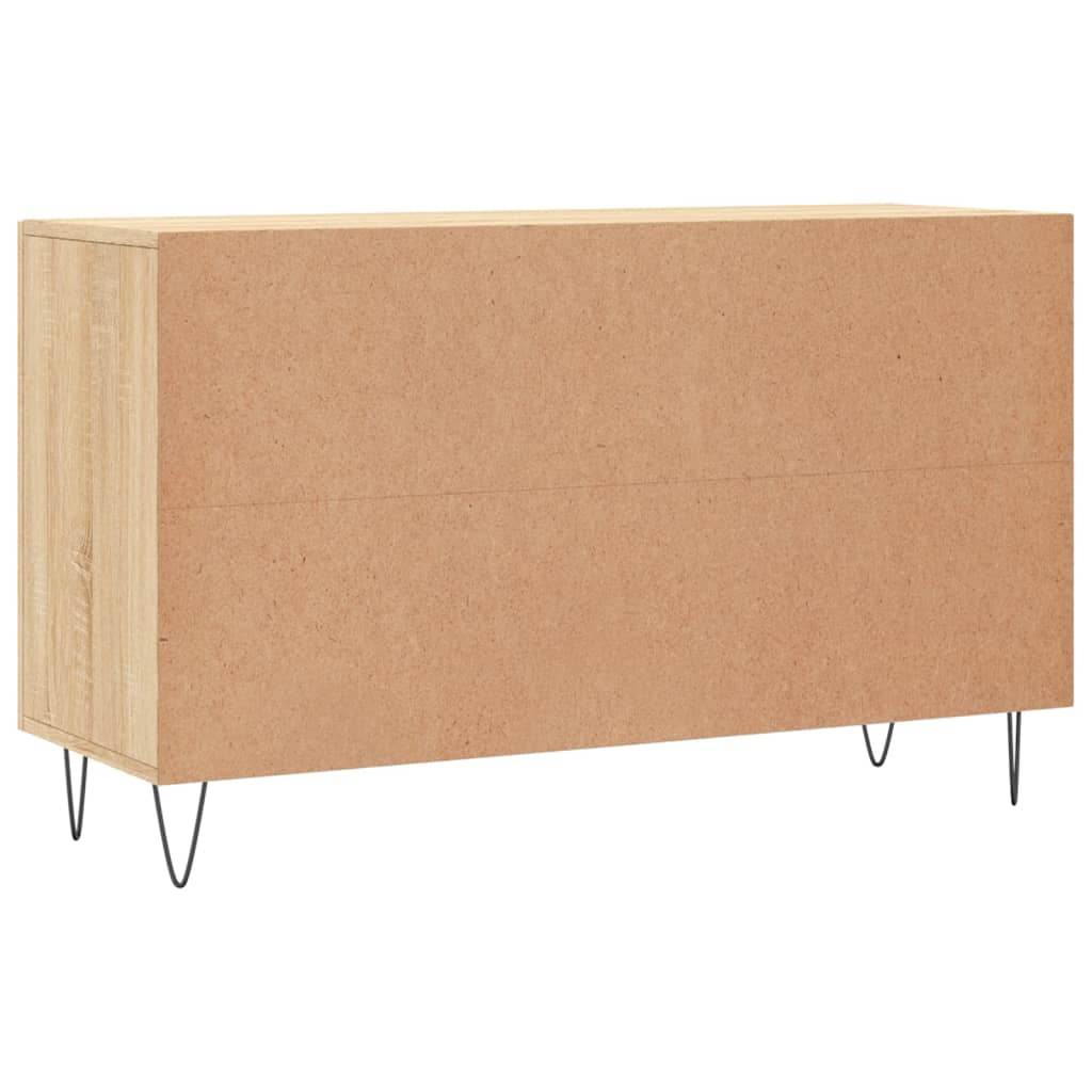 Buffet chêne sonoma 100x36x60 cm bois d'ingénierie - XIOS