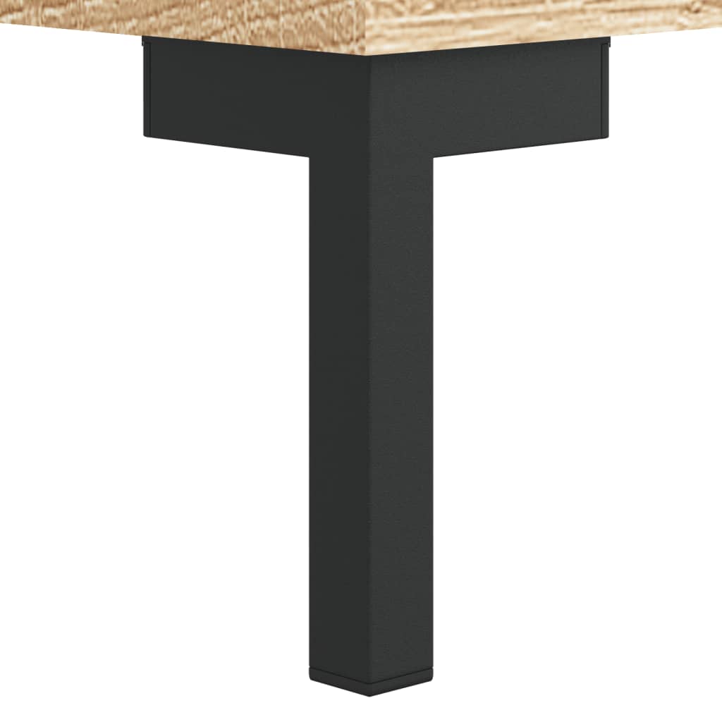 Buffet chêne sonoma 100x36x60 cm bois d'ingénierie - XIOS