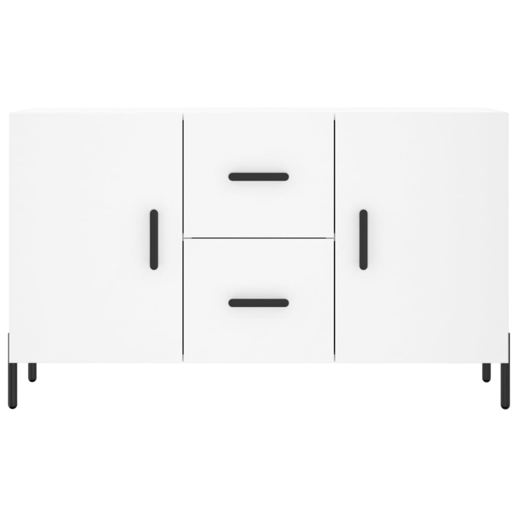 Buffet blanc 100x36x60 cm bois d'ingénierie - XIOS