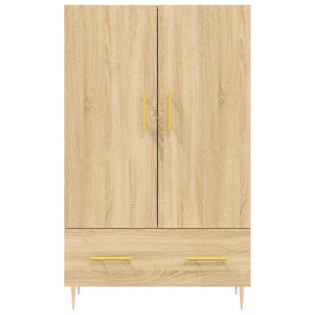 Buffet haut chêne sonoma 69,5x31x115 cm bois d'ingénierie Buffets & bahuts vidaXL