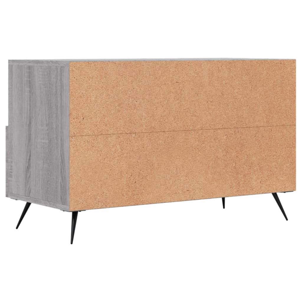 Meuble TV Sonoma gris 80x36x50 cm Bois d'ingénierie Meubles TV vidaXL   