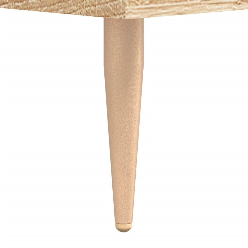Meuble TV Chêne sonoma 80x36x50 cm Bois d'ingénierie Meubles TV vidaXL   