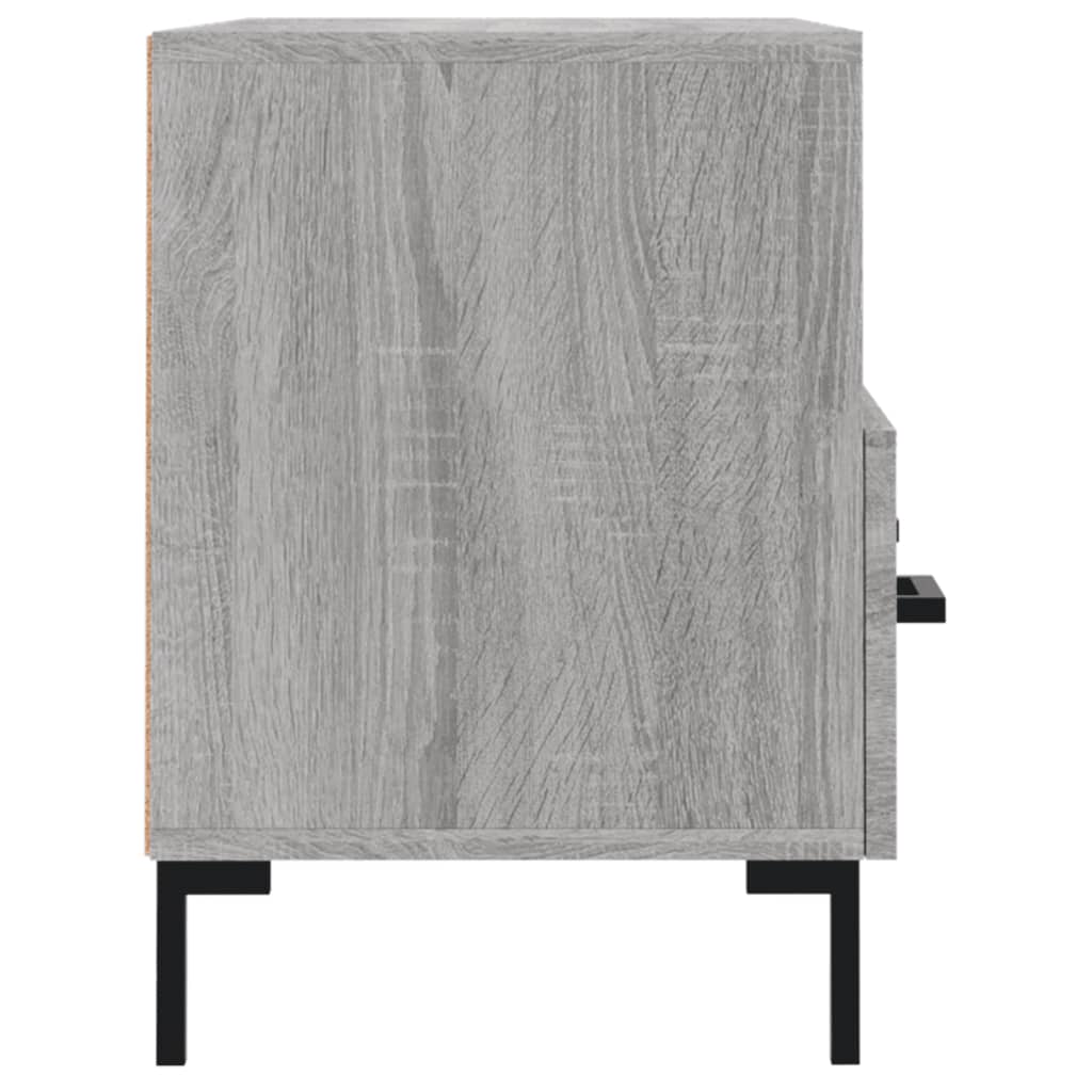 Meuble TV Sonoma gris 80x36x50 cm Bois d'ingénierie - XIOS