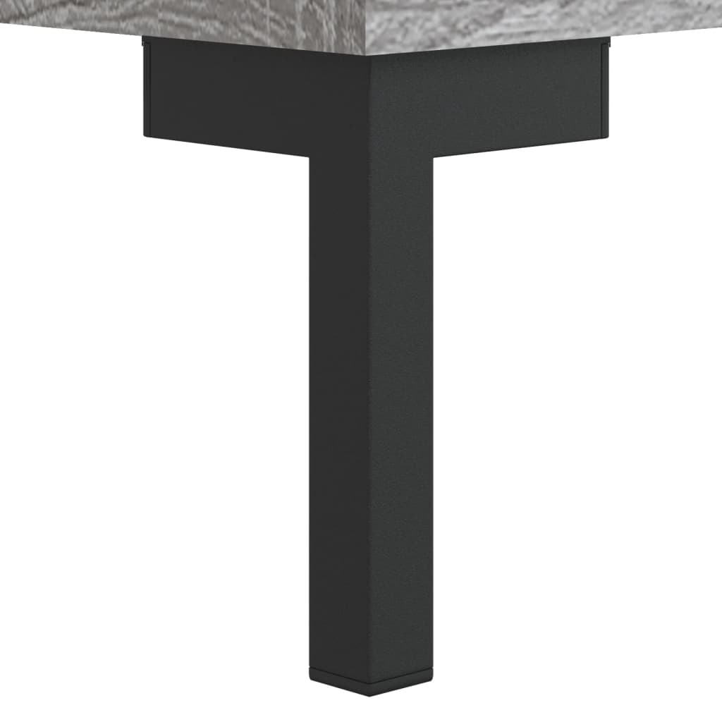 Meuble TV Sonoma gris 80x36x50 cm Bois d'ingénierie - XIOS