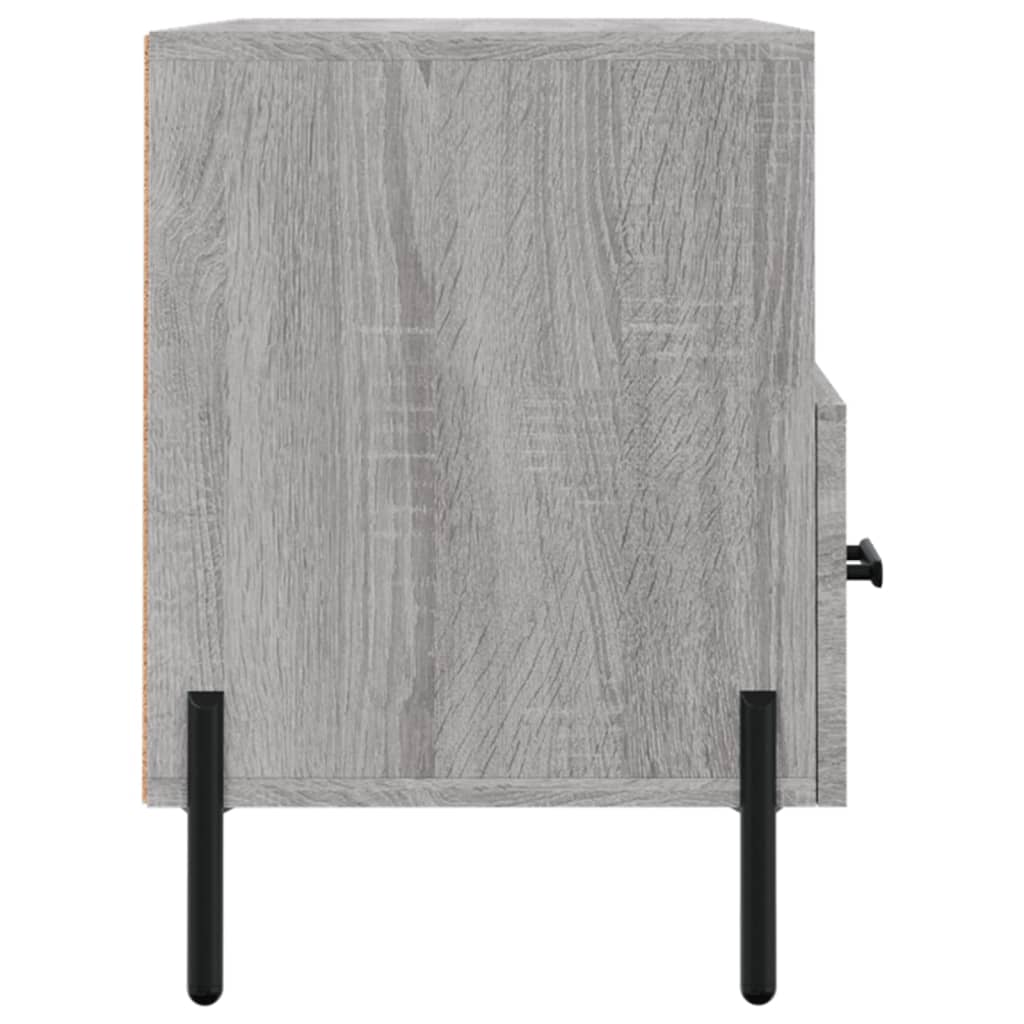 Meuble TV Sonoma gris 80x36x50 cm Bois d'ingénierie - XIOS