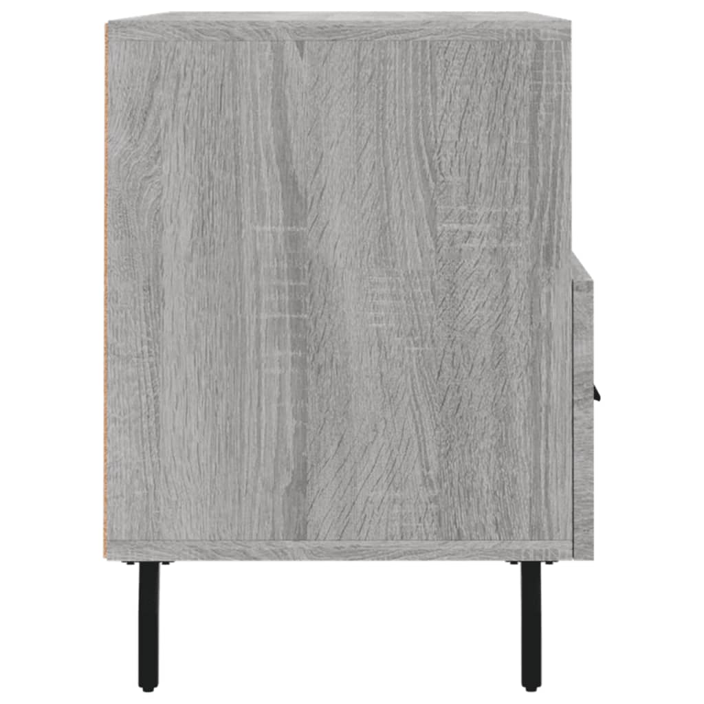 Meuble TV Sonoma gris 80x36x50 cm Bois d'ingénierie - XIOS