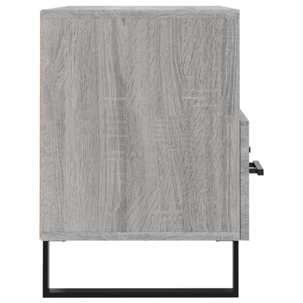 Meuble TV Sonoma gris 80x36x50 cm Bois d'ingénierie - XIOS