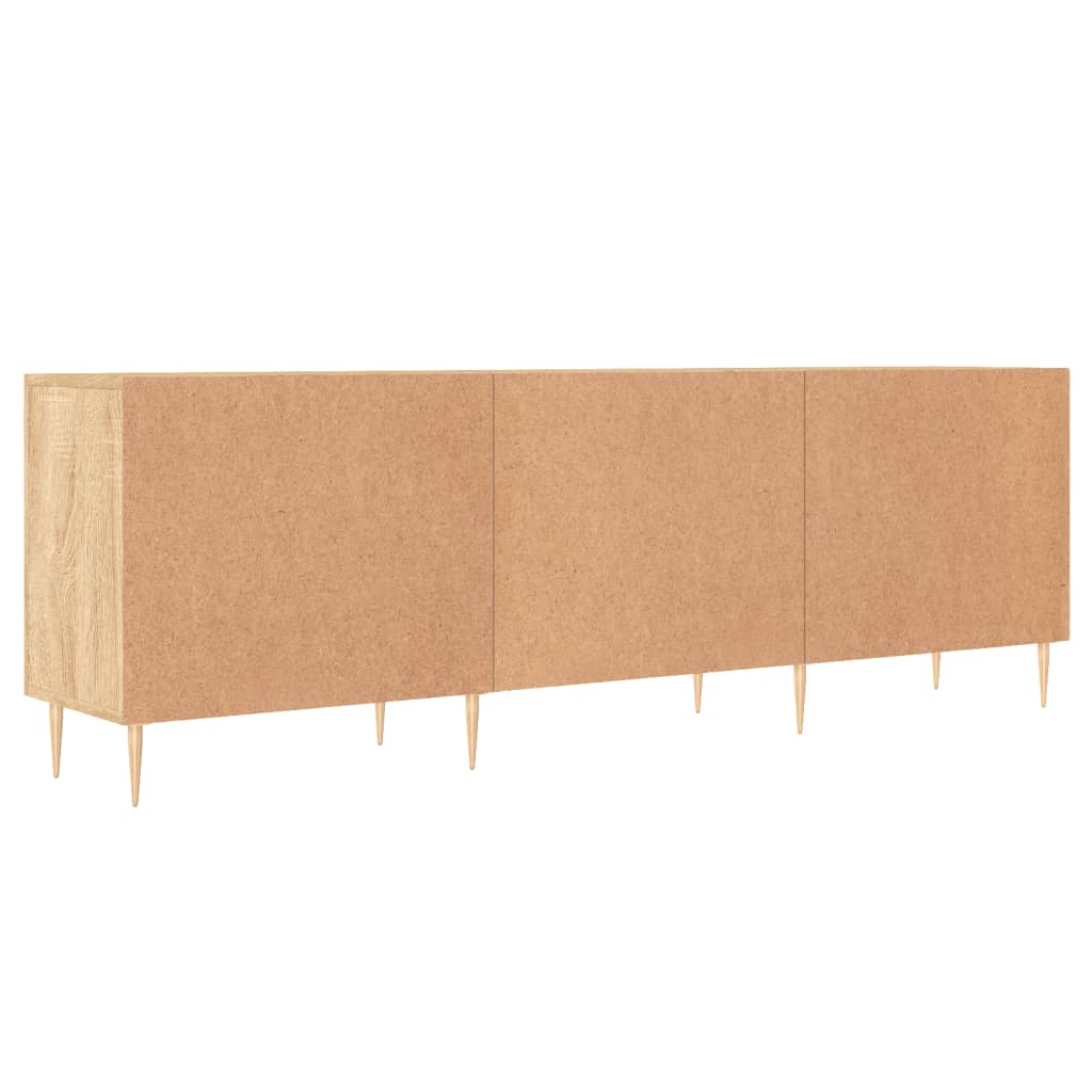 Meuble TV chêne sonoma 150x30x50 cm bois d'ingénierie - XIOS