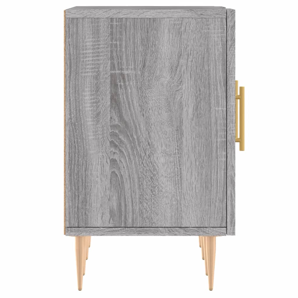 Meuble TV sonoma gris 150x30x50 cm bois d'ingénierie - XIOS