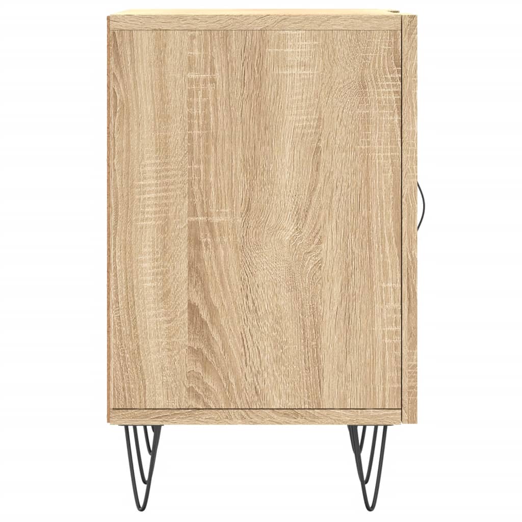 Meuble TV chêne sonoma 150x30x50 cm bois d'ingénierie - XIOS
