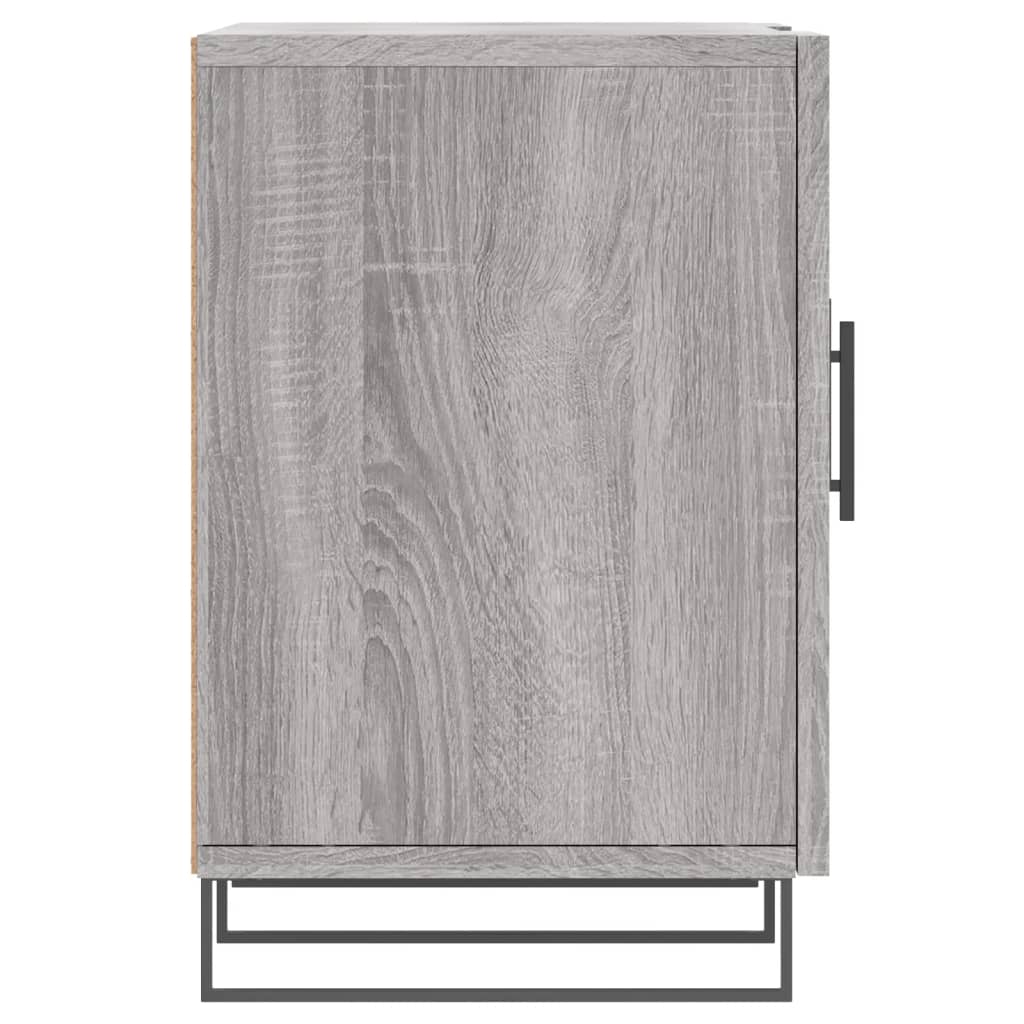 Meuble TV sonoma gris 150x30x50 cm bois d'ingénierie - XIOS