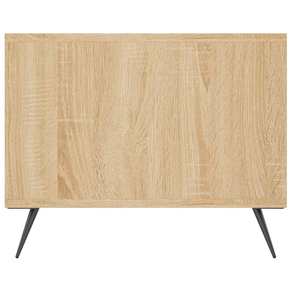 Table basse chêne sonoma 102x50x40 cm bois d'ingénierie - XIOS