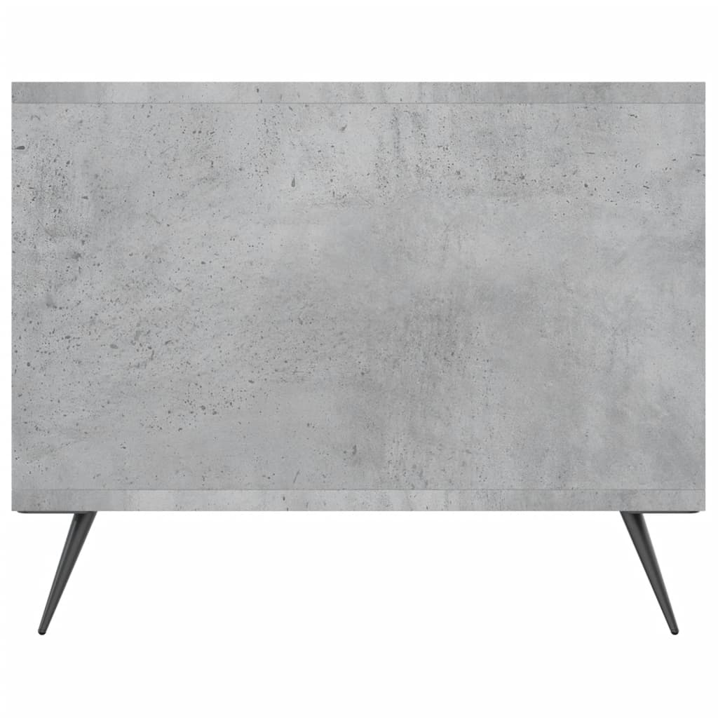 Table basse gris béton 102x50x40 cm bois d'ingénierie - XIOS