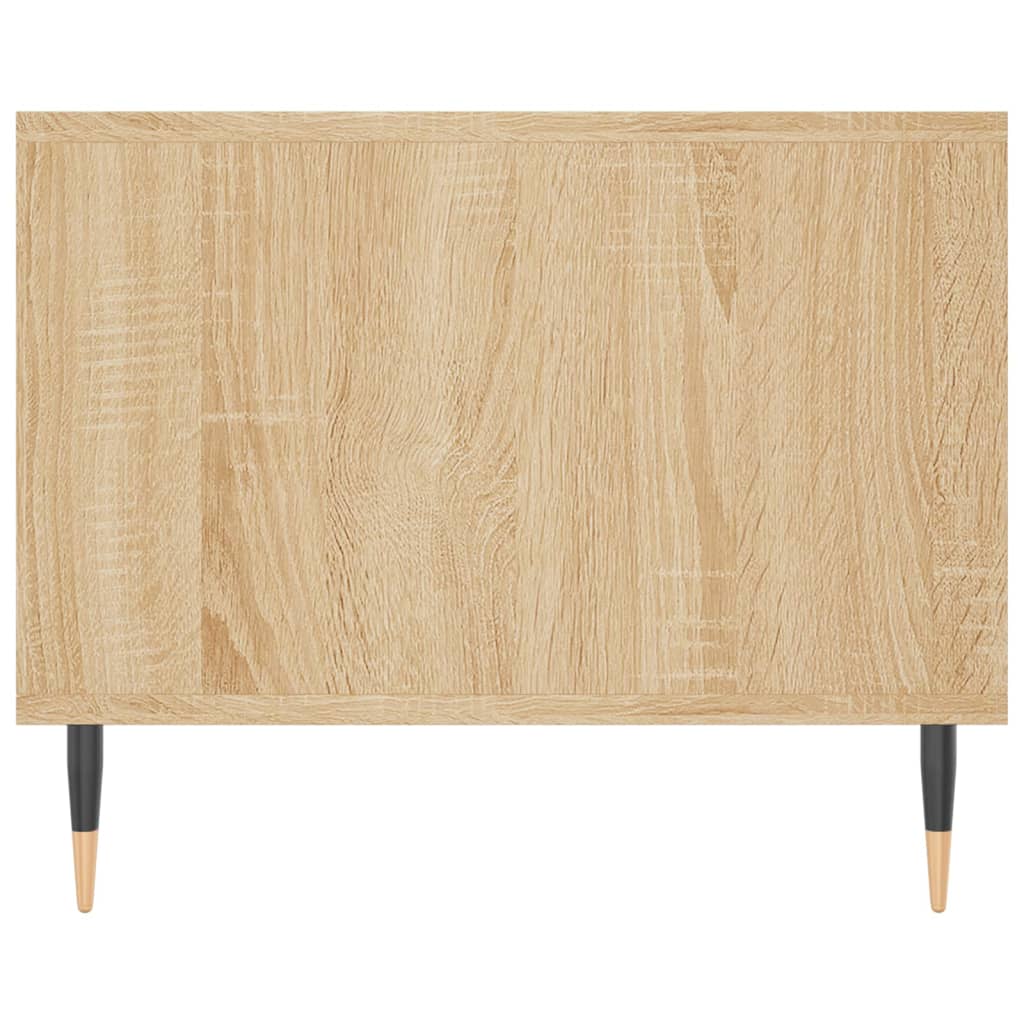 Table basse chêne sonoma 102x50x40 cm bois d'ingénierie - XIOS