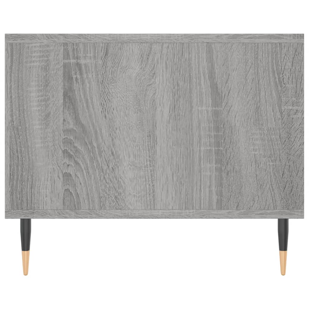 Table basse sonoma gris 102x50x40 cm bois d'ingénierie - XIOS