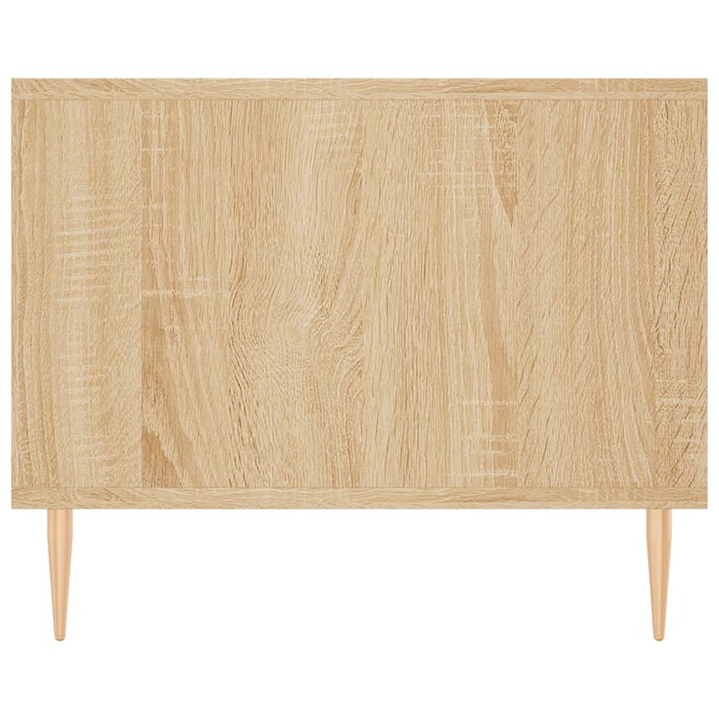 Table basse chêne sonoma 102x50x40 cm bois d'ingénierie - XIOS