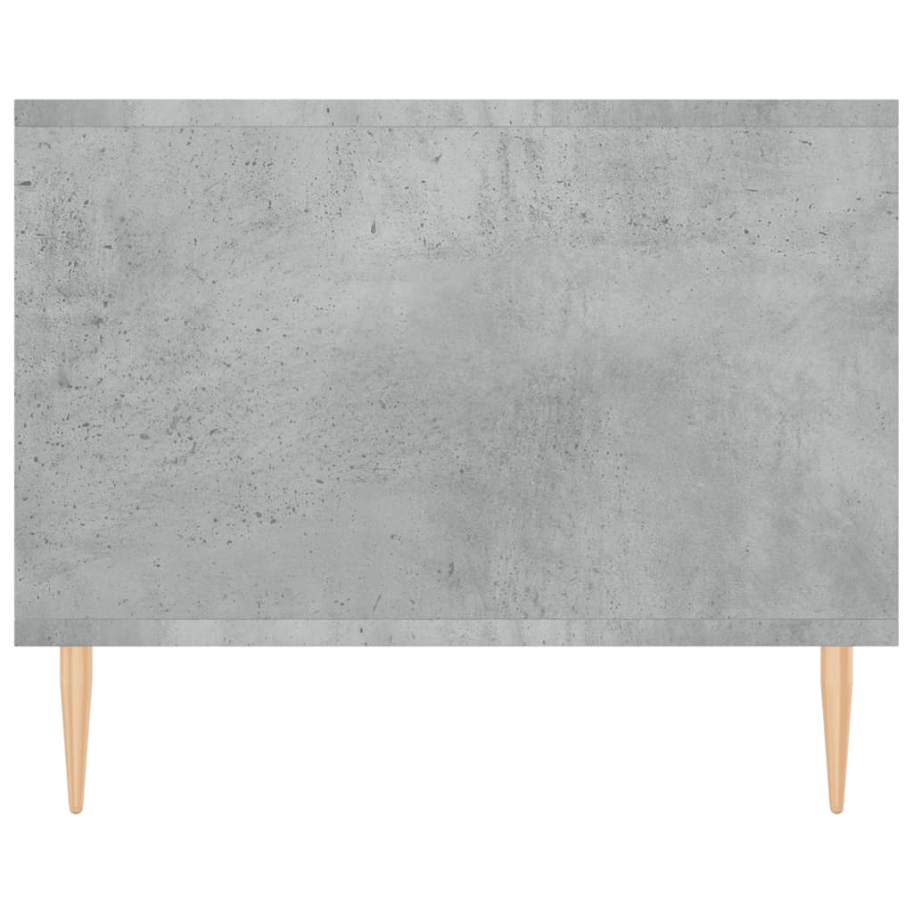 Table basse gris béton 102x50x40 cm bois d'ingénierie - XIOS
