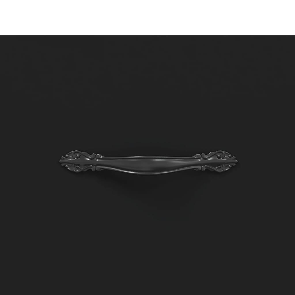 Table basse noir 102x50x40 cm bois d'ingénierie - XIOS