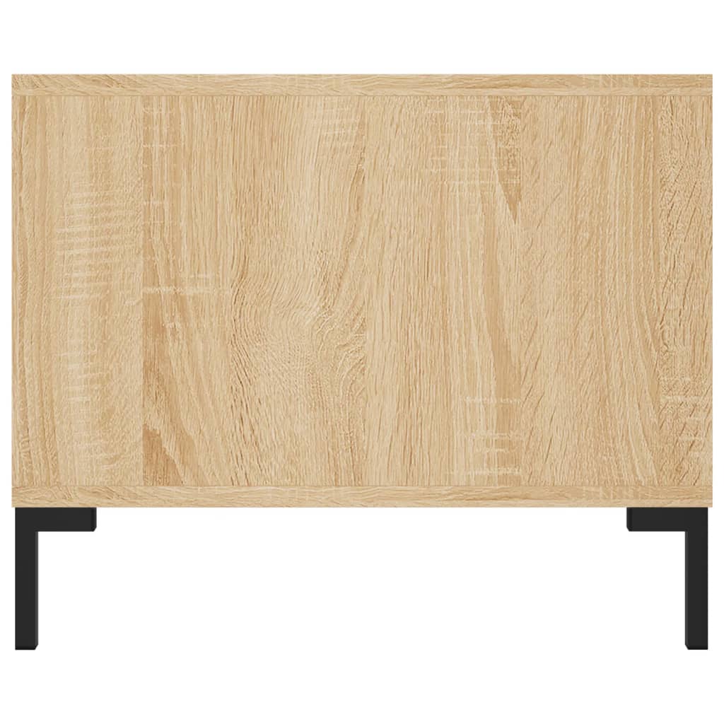 Table basse chêne sonoma 102x50x40 cm bois d'ingénierie - XIOS